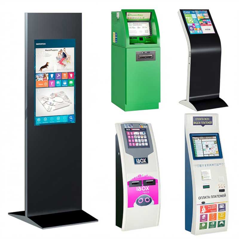 商用自助终端模型ATM3D模型下载(C4D,Blender,FBX)