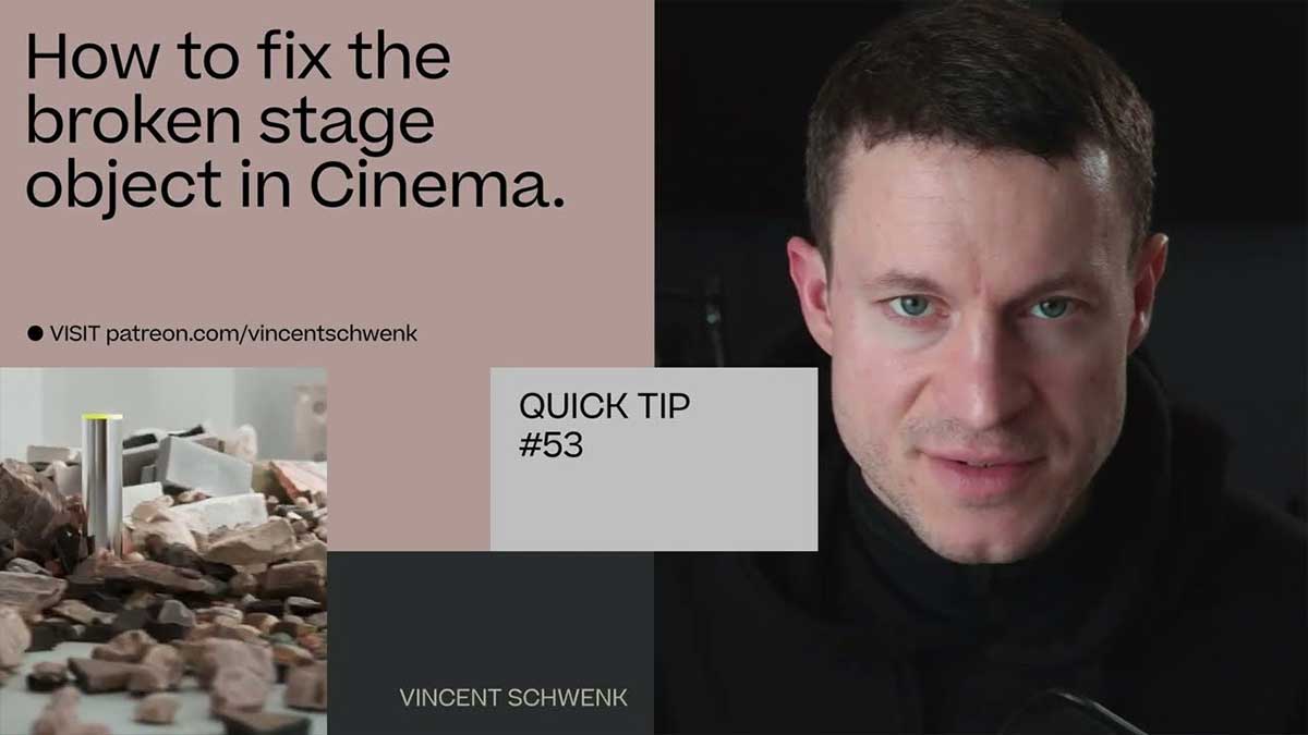C4D动态图形视觉特效教程合集(中文字幕) Vincent Schwenk Patreon C4D Motion Graphic