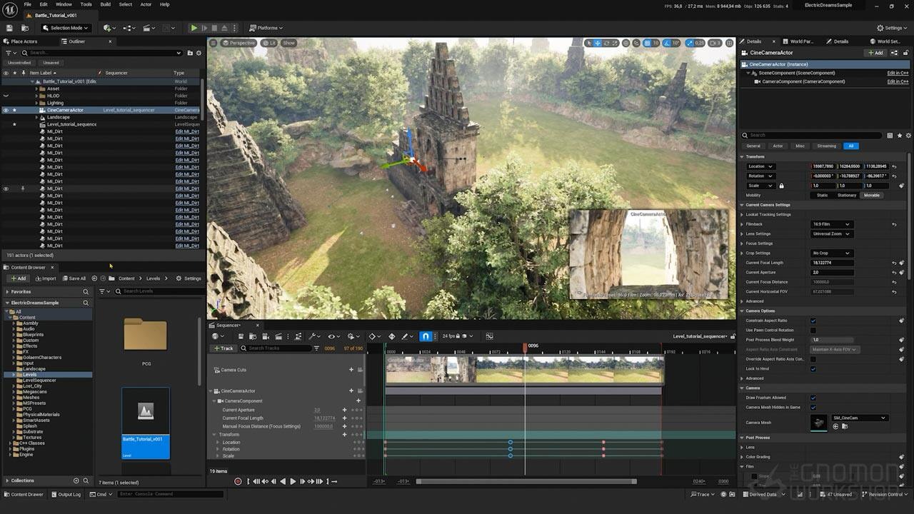 Maya+UE影视级人群动作模拟动画视频教程(中文字幕) The Gnomon Workshop – Simulating Crowds with Golaem & Maya