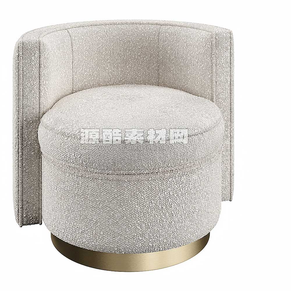 换鞋凳子模型家具3D模型下载(C4D,Blender,FBX)