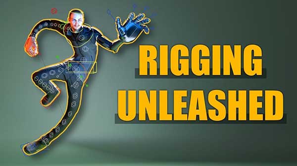 Blender人体部位骨骼绑定动画进阶课程(中文字幕) Rigging Unleashed: From Intermediate To Advanced