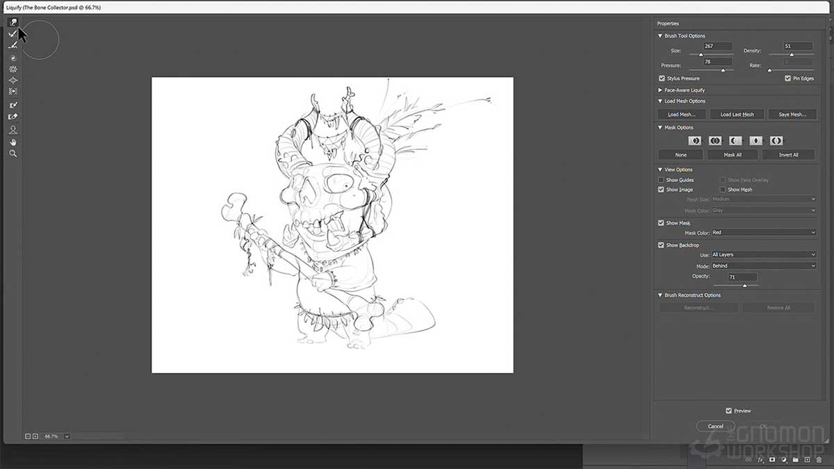 PS基础入门数字绘画训练视频教程(中文字幕) The Gnomon Workshop – Digital Painting in Photoshop