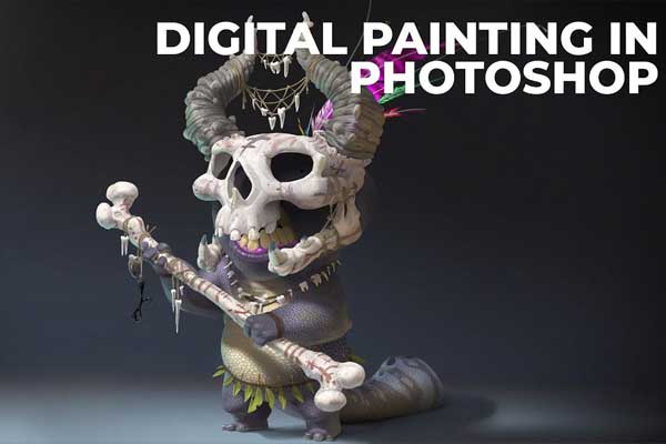 PS基础入门数字绘画训练视频教程(中文字幕) The Gnomon Workshop – Digital Painting in Photoshop