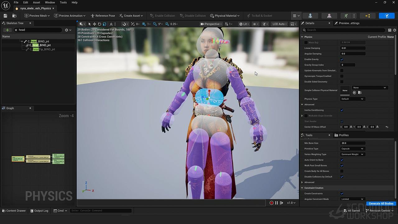 UE5虚幻引擎游戏角色动画系统全流程入门教程(中文字幕) Introduction to Technical Animation for Games using Unreal Engine