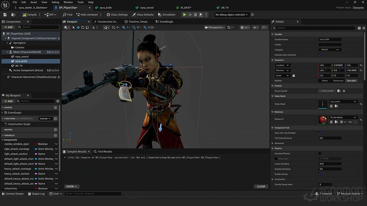 UE5虚幻引擎游戏角色动画系统全流程入门教程(中文字幕) Introduction to Technical Animation for Games using Unreal Engine