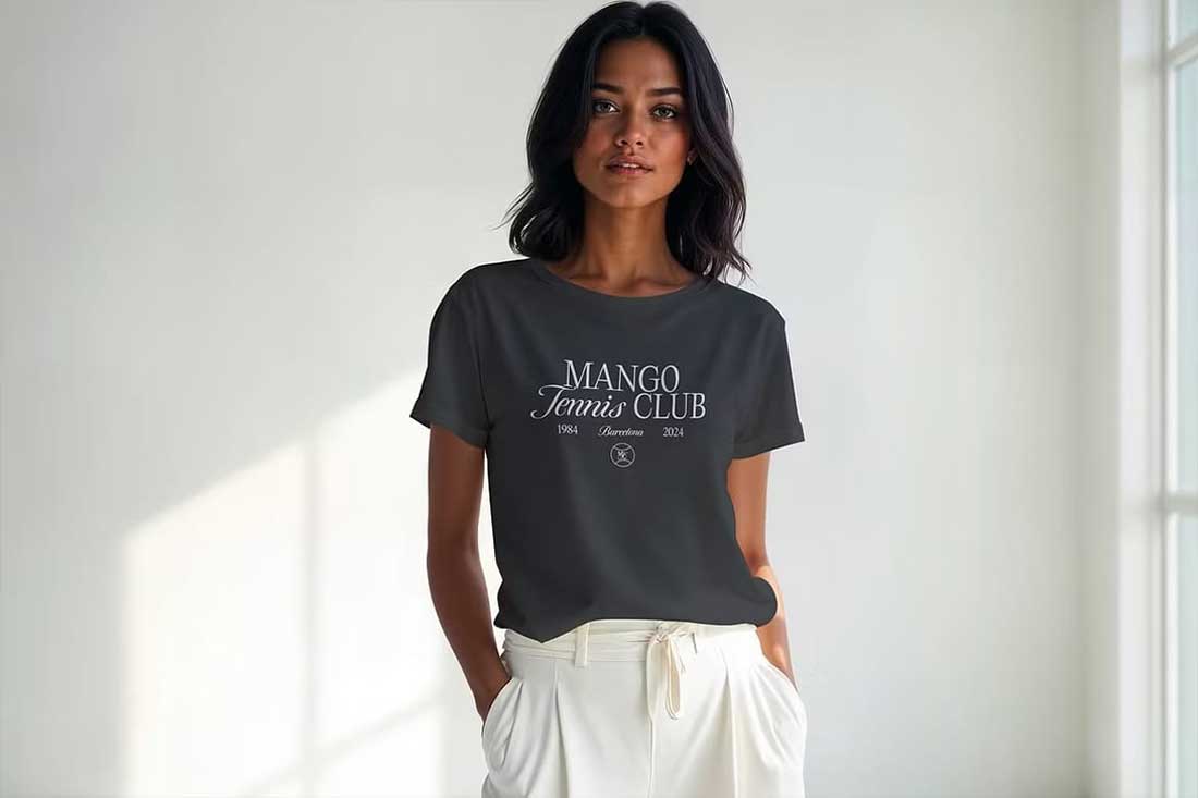 14款电影级国外模特体恤短袖服装设计效果PSD样机素材 TShirt Mockups Sunny Studio