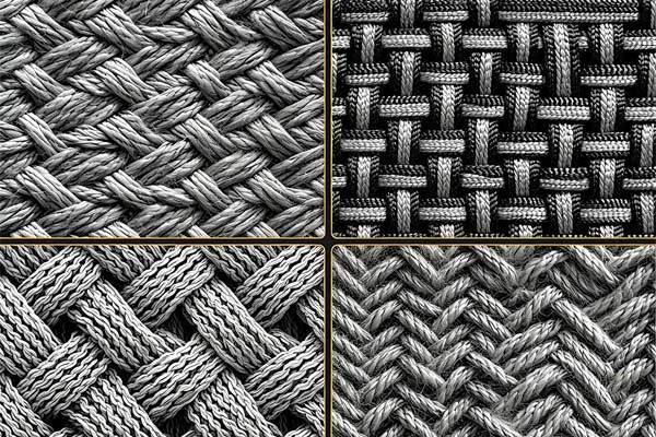 100种毛衣黑白贴图材质毛线织物纹理贴图素材下载