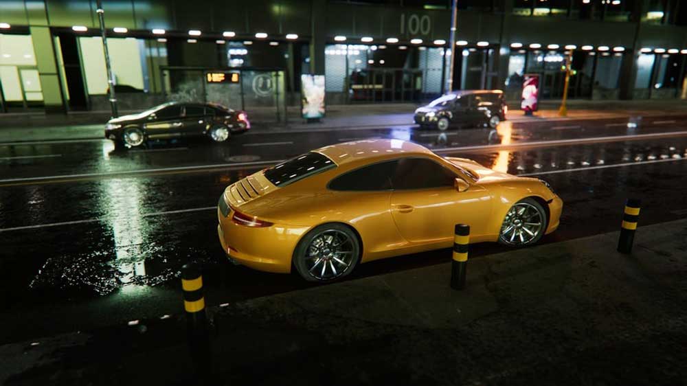 C4D城市街道路面马路资产预设 Сity Street Builder Kit