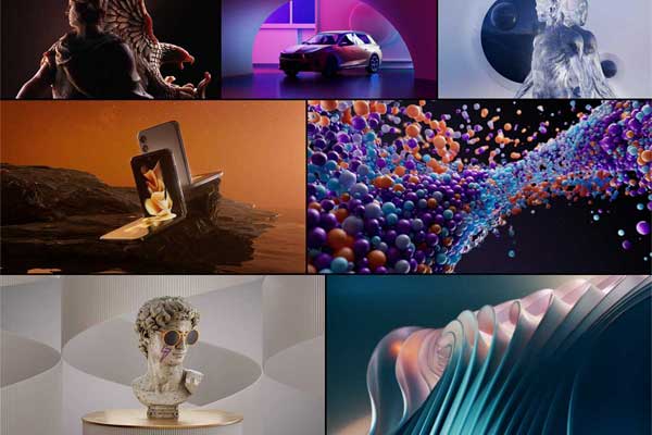 C4D产品渲染灯光打灯hdr预设资产 REDSHIFTLIGHT SUITE V.5