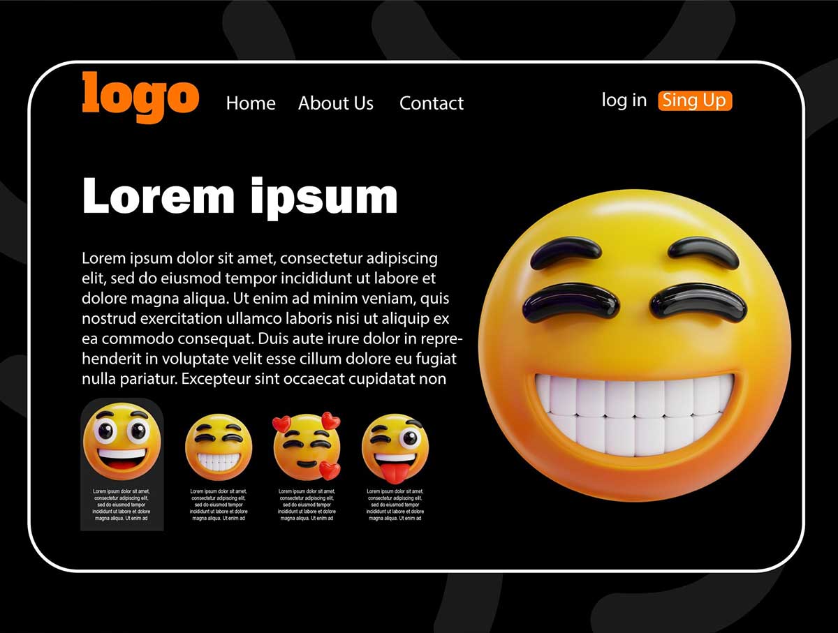 50个独特的表情符号3D图标模型素材合集(Blender,FBX,OBJ,PNG) Emoji 3D Icon Packs