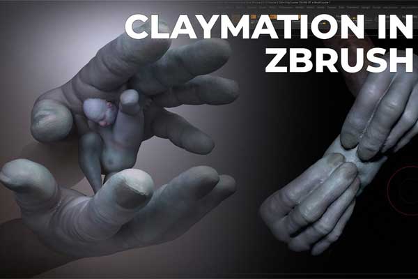 ZBrush/Maya粘土逐帧定格3D建模绑定动画渲染教程(中英文字幕) The Gnomon Workshop – Claymation with ZBrush