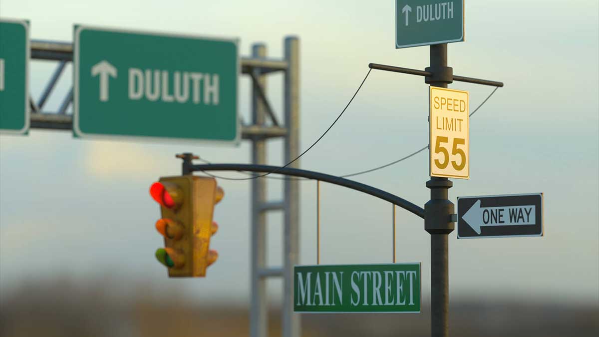 100个C4D道路沥青路面街道模型OC+RS预设(lib4d,FBX,OBJ) Cityscape + Streets Bundle