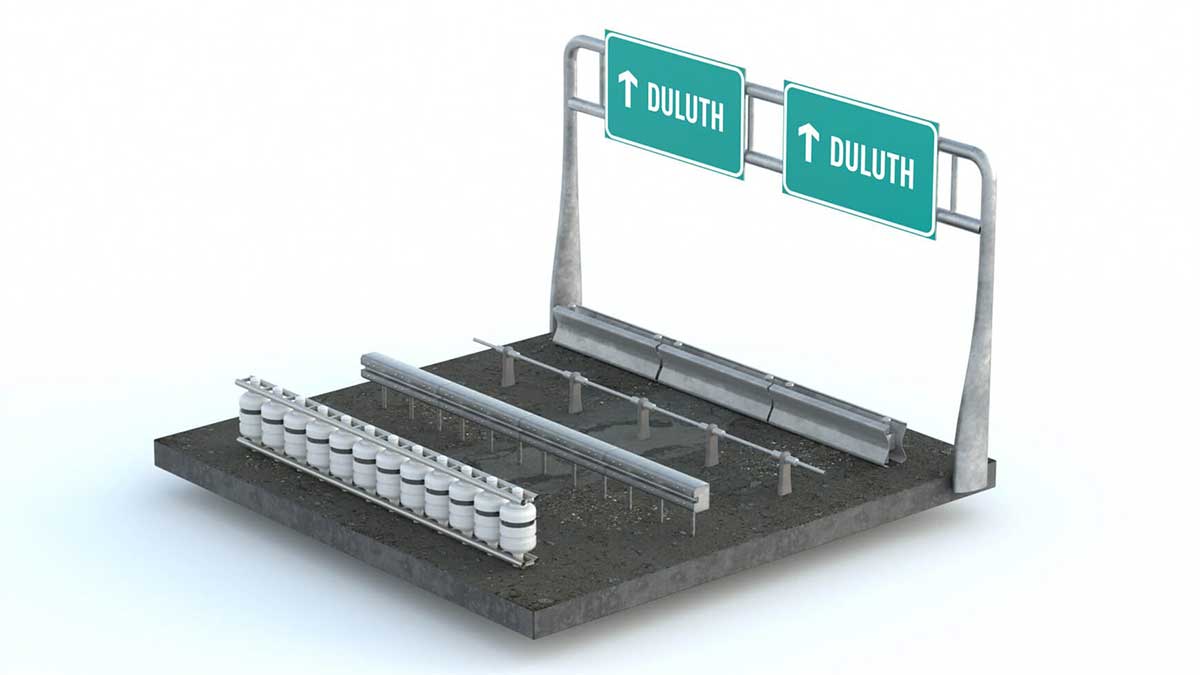 100个C4D道路沥青路面街道模型OC+RS预设(lib4d,FBX,OBJ) Cityscape + Streets Bundle
