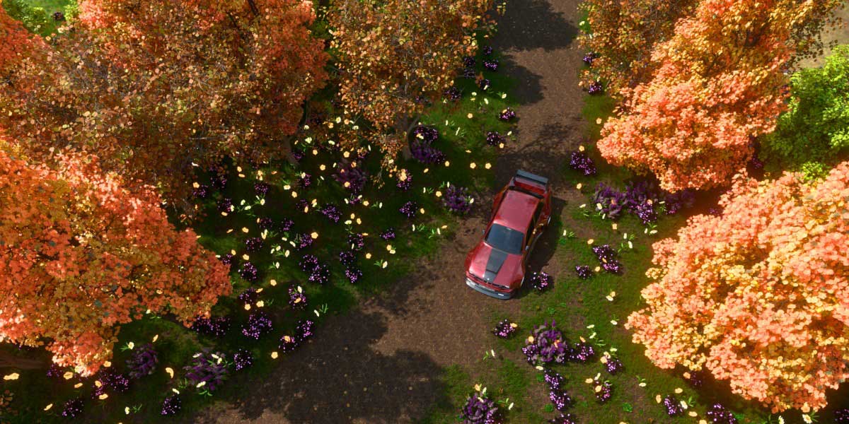Blender电影质感森林汽车动画场景制作教程(中英文字幕) Blender Cinematic Masterclass Create Stunning Car in Forest