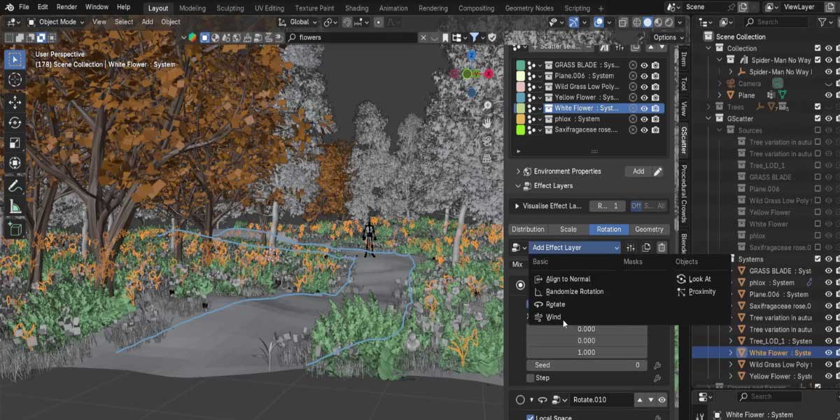 Blender电影质感森林汽车动画场景制作教程(中英文字幕) Blender Cinematic Masterclass Create Stunning Car in Forest