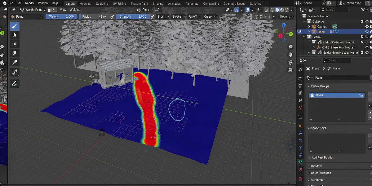 Blender电影级森林骑动画视频教程(中英文字幕) Blender 3D Environment Project: Horse Riding Through A Forest