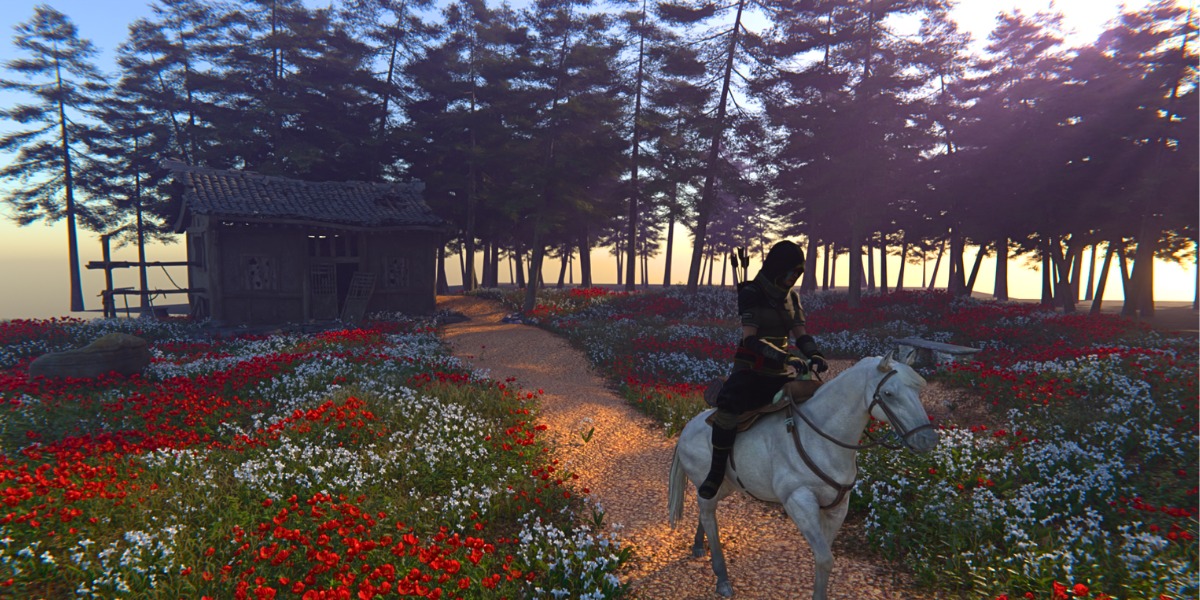 Blender电影级森林骑动画视频教程(中英文字幕) Blender 3D Environment Project: Horse Riding Through A Forest