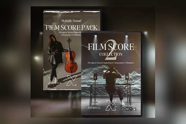 2000+专业电影配乐背景声音情感氛视频过度无损音效素材 Multiply Sound – Film Score Bundle V1+V2