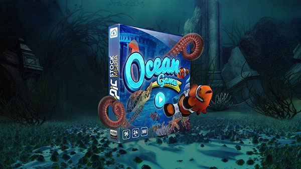 540种海洋水下探索冒险游戏音效素材 Epic Stock Media Ocean Game