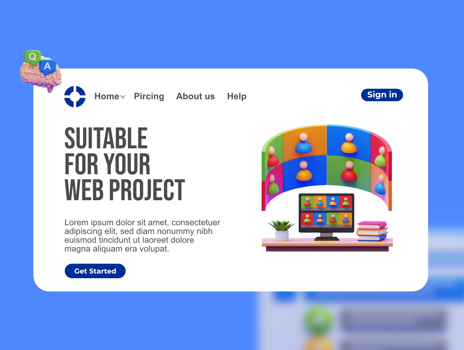 30个独特的在线教育3D图标模型素材(FBX,OBJ,PNG) Online Education 3D Icons Packs