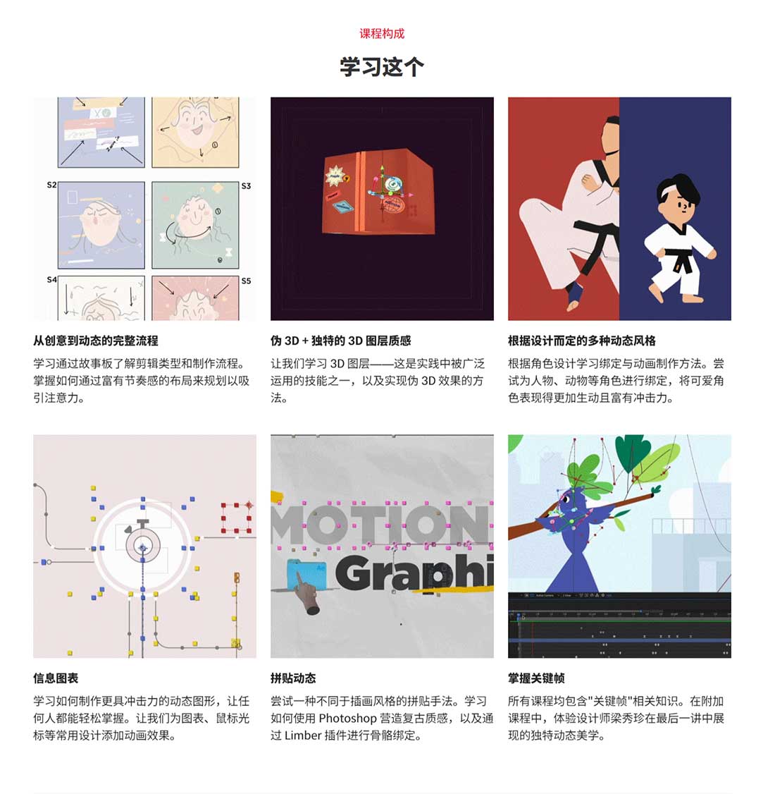 AE/PS/AI创意二维MG动画动态图形设计制作实战教程(中韩文字幕) From Idea to Motion Graphic: 6 Style Practices