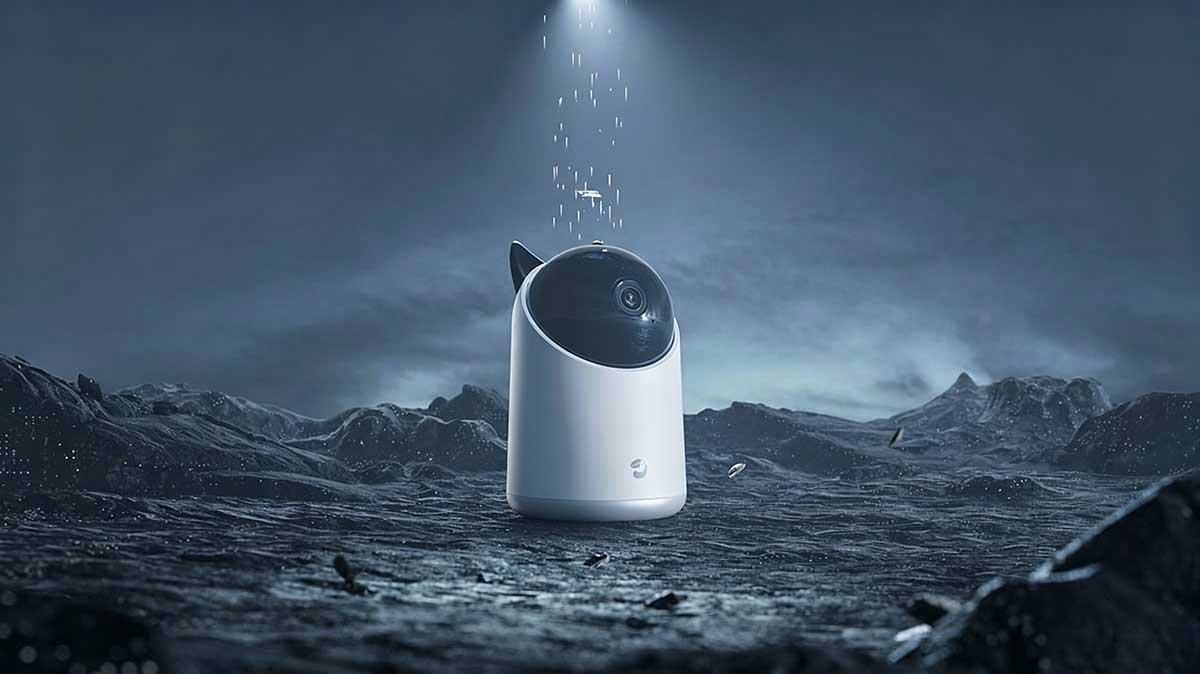 C4D摄像头产品场景渲染工程摄像头C4D模型下载