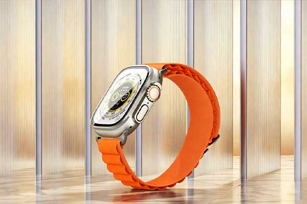 Apple Watch Ultra产品OC渲染工程智能手表C4D模型下载