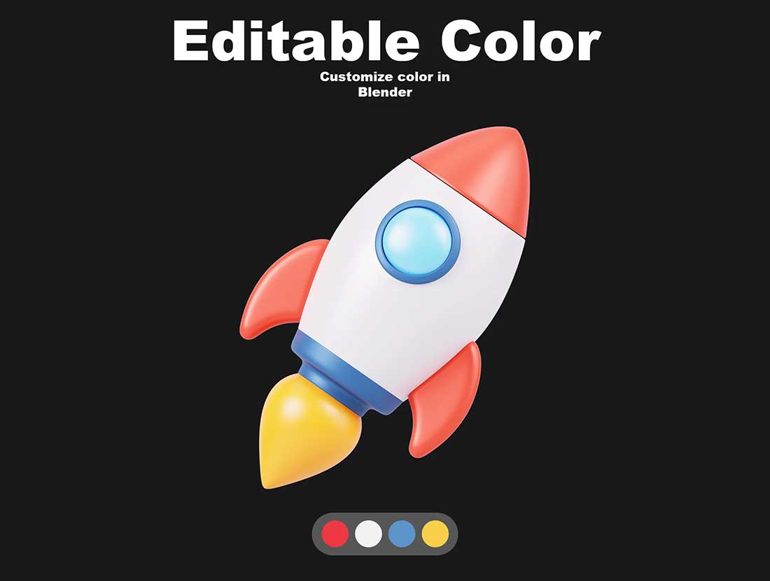20款高品质日常用品3D图标模型素材 Objects Essentials 3D Icon Pack