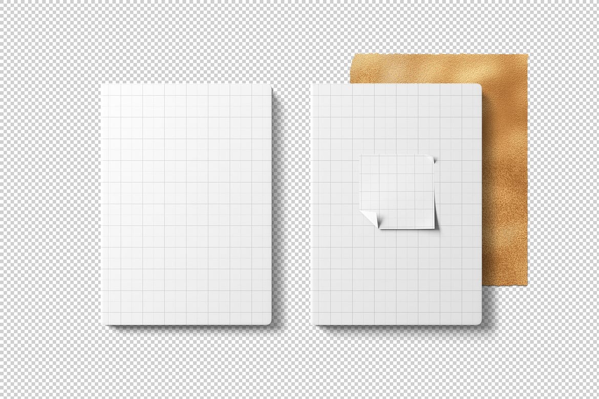 高级质感办公笔记本记事本封面设计样机素材 Ring Notebook Mockup