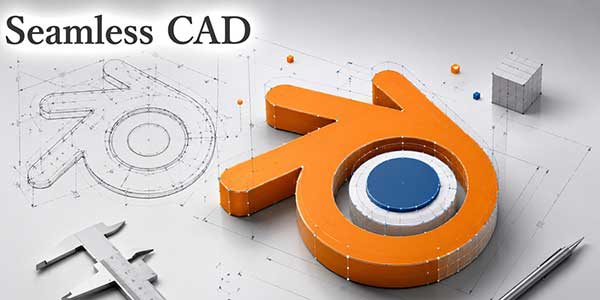 Blender参数化CAD建模插件+使用教程 Seamless CAD V8.1.5.4