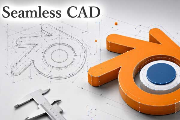 Blender参数化CAD建模插件+使用教程 Seamless CAD V8.1.5.4