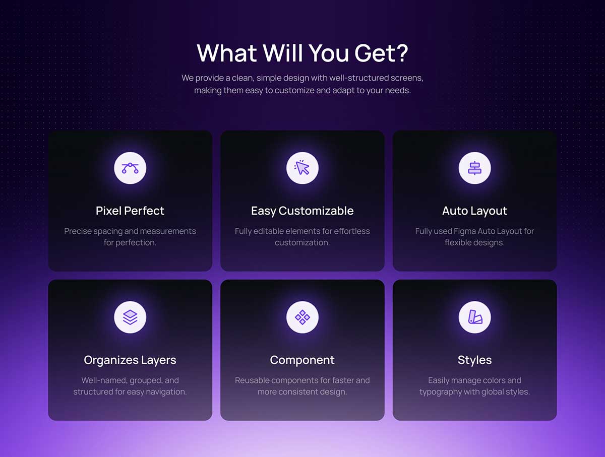 60+屏AI人工智能项目流程管理应用AppUi界面设计模板素材 Avera – AI Automation Mobile App Kit