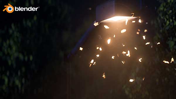 Blender程序化飞蛾昆虫生成工具 Moth Generator