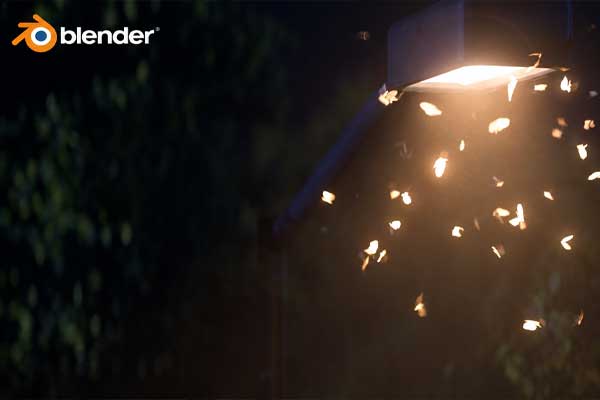 Blender程序化飞蛾昆虫生成工具 Moth Generator