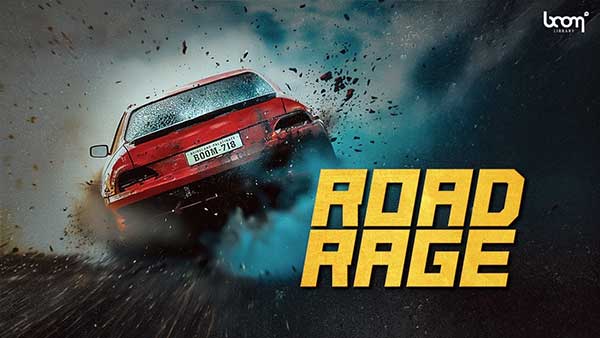 汽车撞击翻车坠落破碎车祸音效素材合集 Boom Library Road Rage