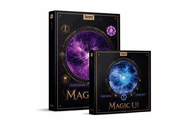 奇幻魔法游戏UI交互界面音效素材合集下载 Boom Library Magic UI Designed
