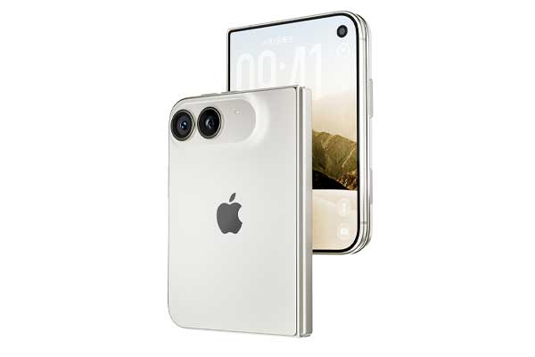 C4D iPhoneDuo折叠屏手机手机Arnold渲染工程苹果折叠手机3D模型下载