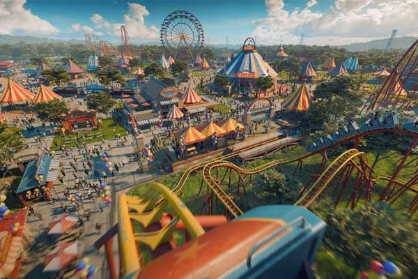 大型游乐园游乐场设施3D模型合集 kitbash3d amusementpark