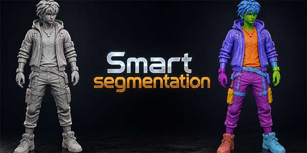 Blender模型智能分割处理插件 Smart Segmention v1.5