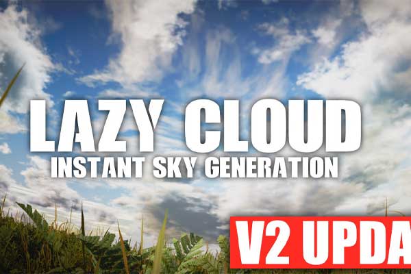 Blender程序化云层天空生成插件 Lazy Cloud V1.0.2