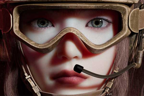C4D人物CG女孩RS渲染工程人物C4D模型