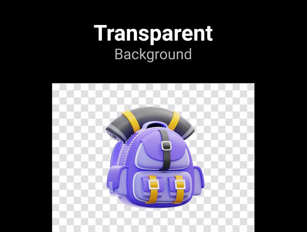 20个Blender旅游度假假日3D图标模型素材(Blender,PNG) Travel Vacation & Holiday 3D Icon Pack